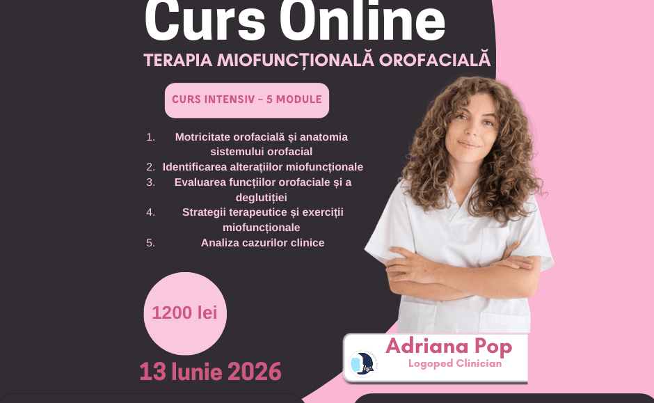 Textul tau de paragraf Postare Facebook 1 - Curs Online -TERAPIA MIOFUNCȚIONALĂ OROFACIALĂ